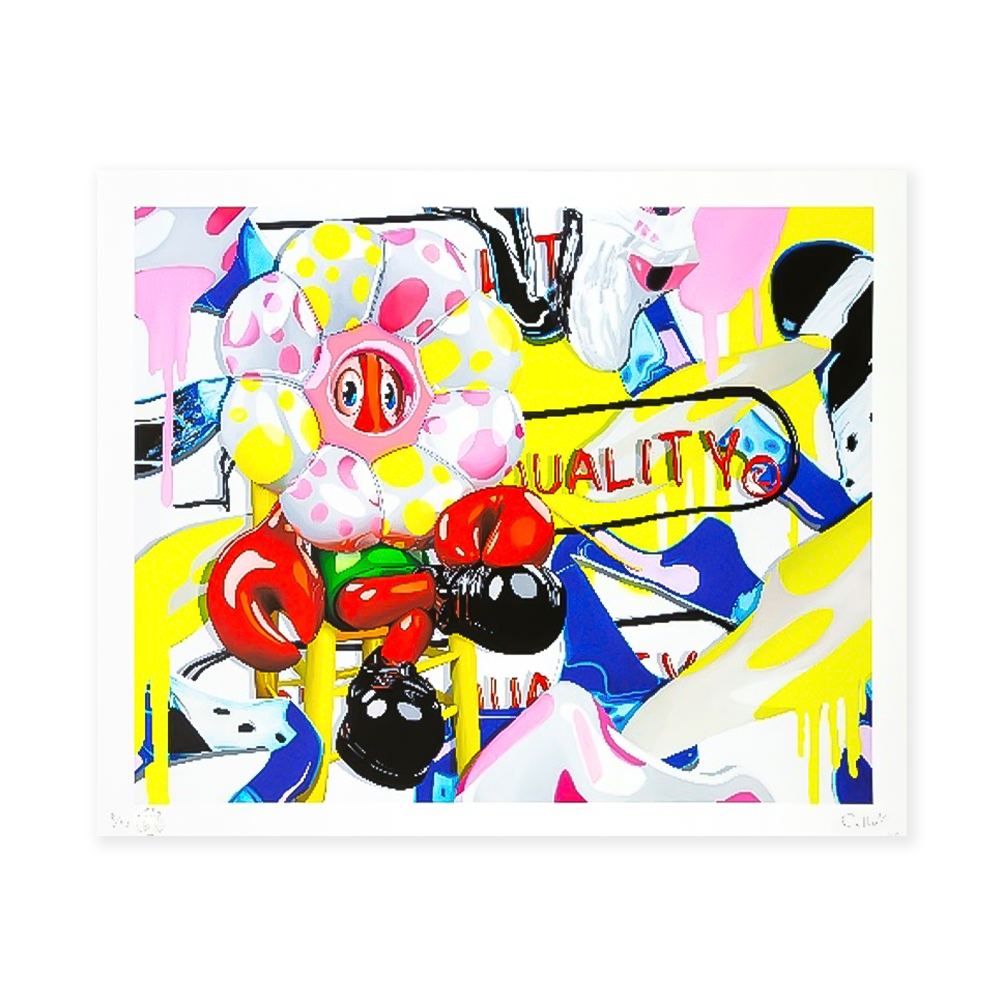 필립콜버트 | Lobster Flower (Collaboration Series) Limited Edition Print of 50 Signed on the front