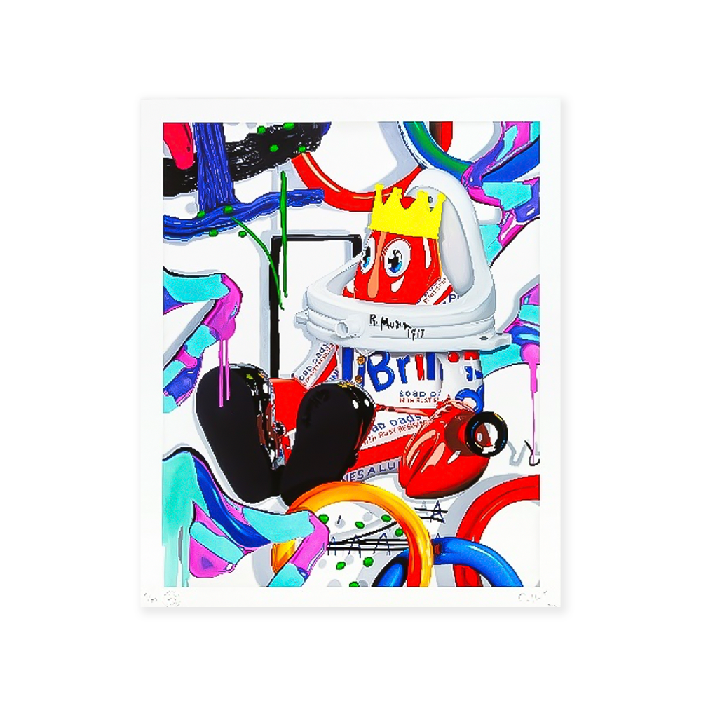 필립콜버트 | Lobster Fountain (Collaboration Series) Limited Edition Print of 50 Signed on the front